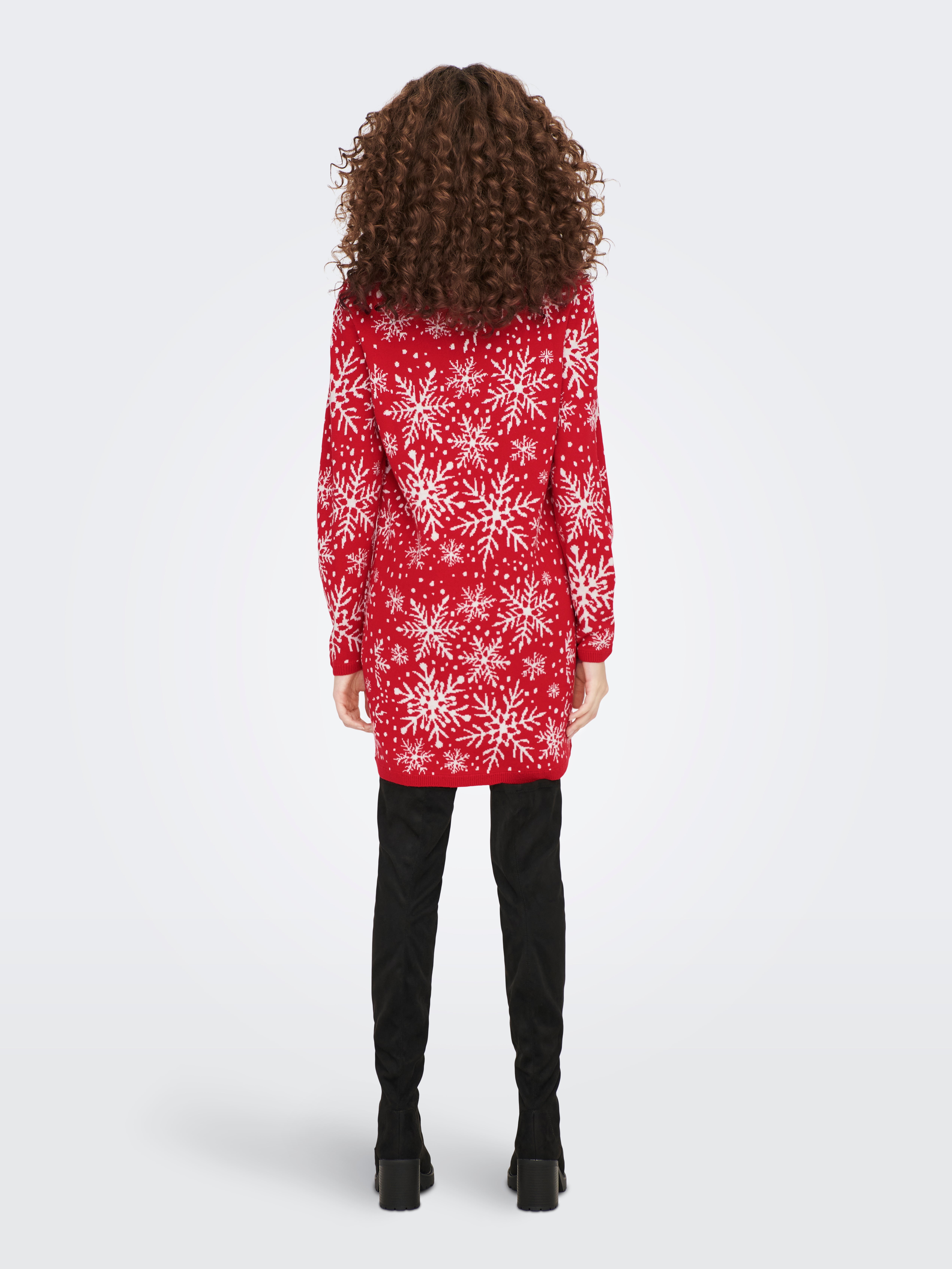 JDYMIKA Kurzes Kleid True Red