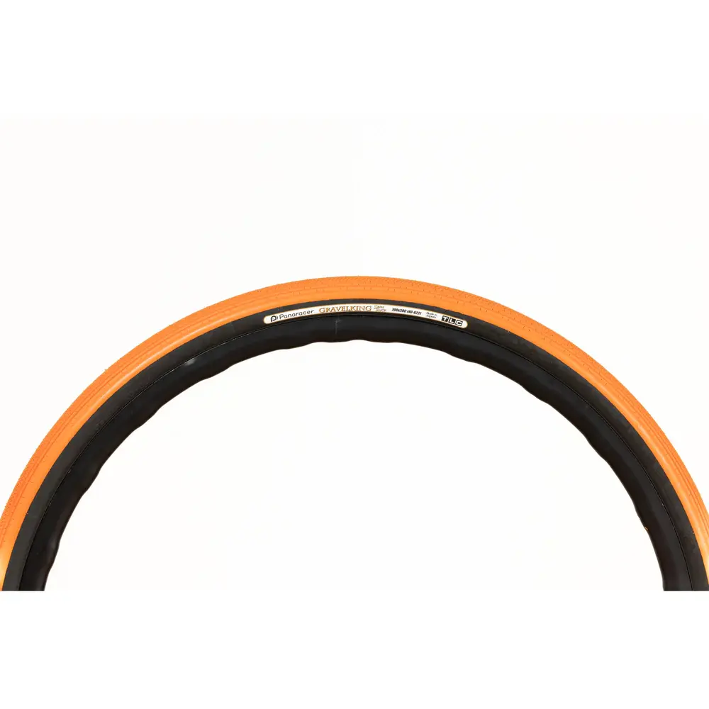 Panaracer Gravelking Semi Slick TLC Gravel Band Oranje