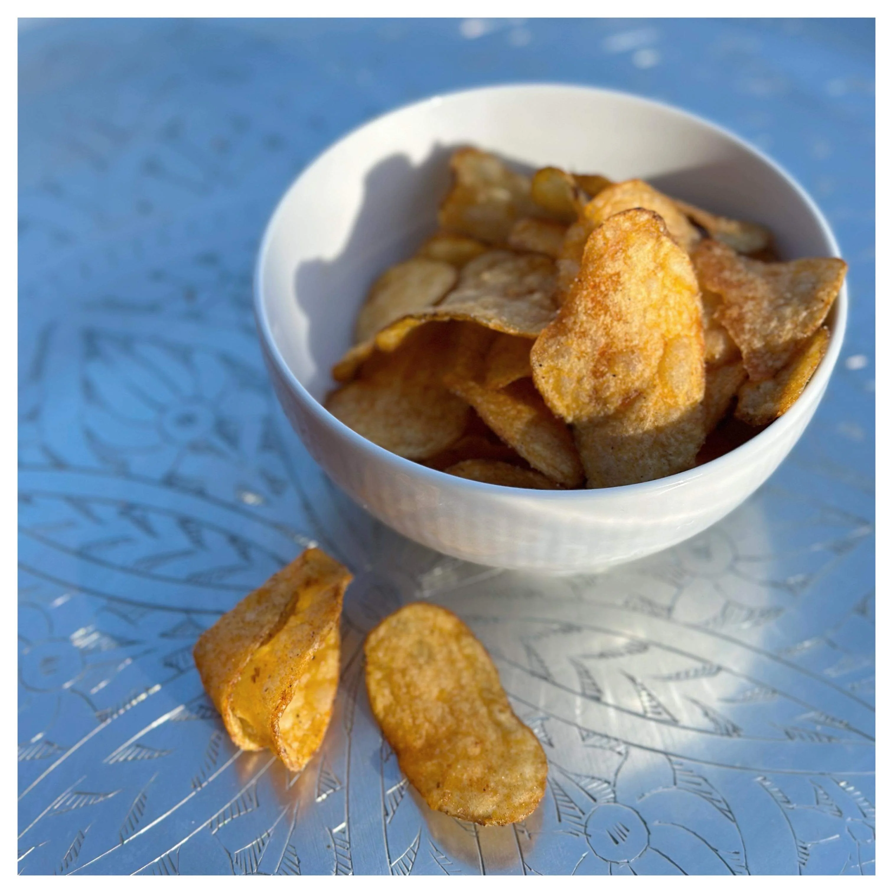Lie Gourmet  Chips med barbecue - 125 g.