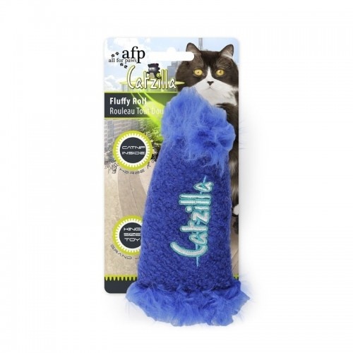 Brinquedo de pelúcia macio Catzilla da All for Paws para gatos.