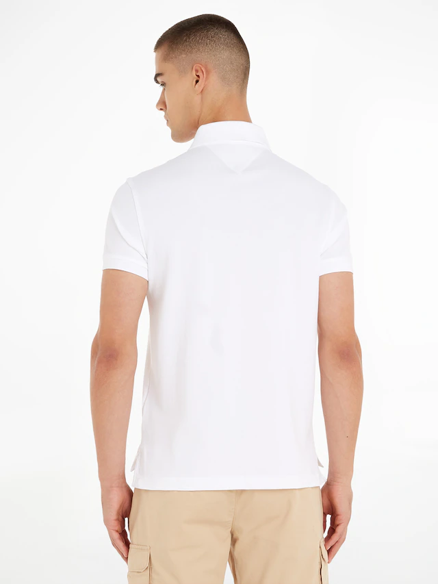 Tommy Hilfiger Poloshirt »1985 SLIM POLO« mit Stickerei, Piqué-Qualität, Slim fit