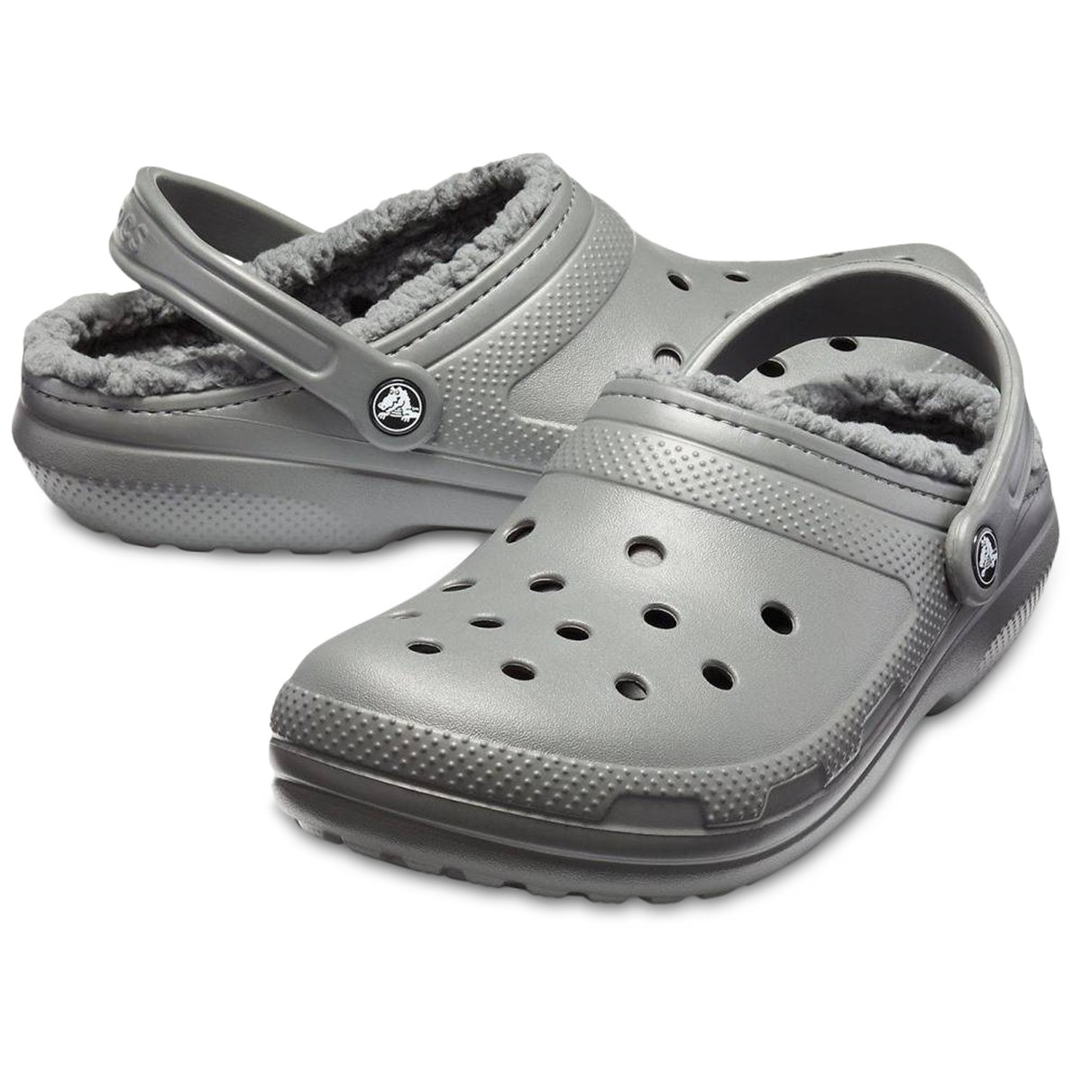 CROCS-Class_line-m-Sabot à glissière - Talon plat - Gris