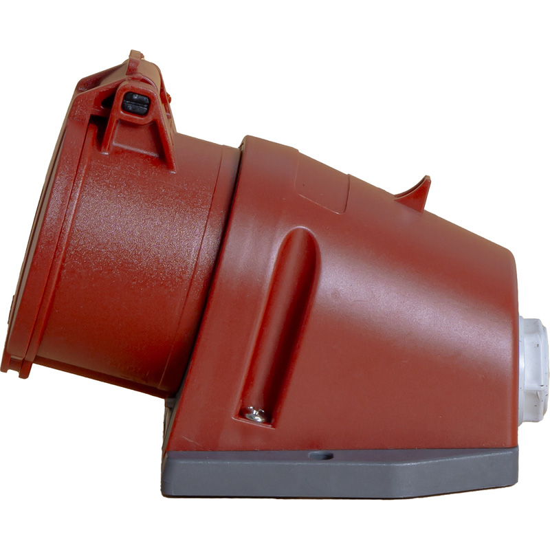 Power CEE opbouw wandcontactdoos 5-polig 16A IP44 Rood
