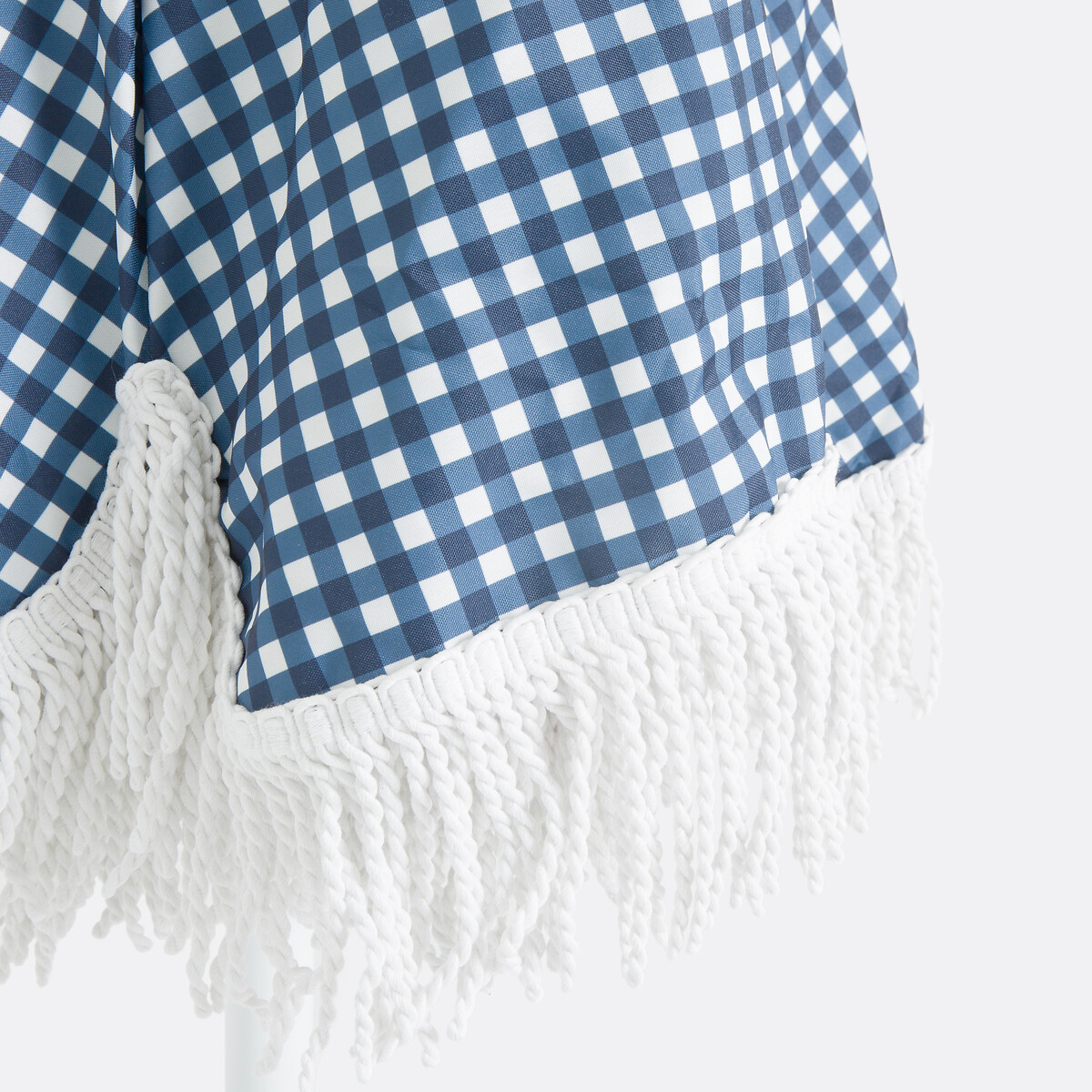 LA REDOUTE INTERIEURS<br>Guarda-sol com franjas em tecido xadrez Aline
