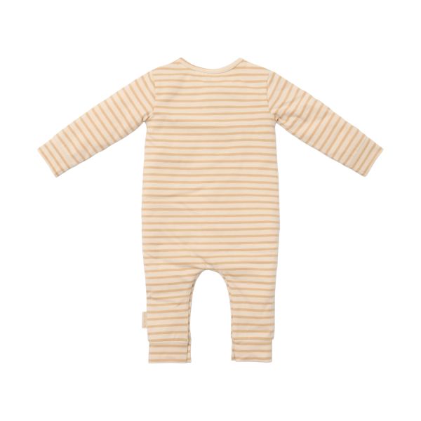 Little Dutch Één-delige Pyjama - Natural Stripes - 50/56
