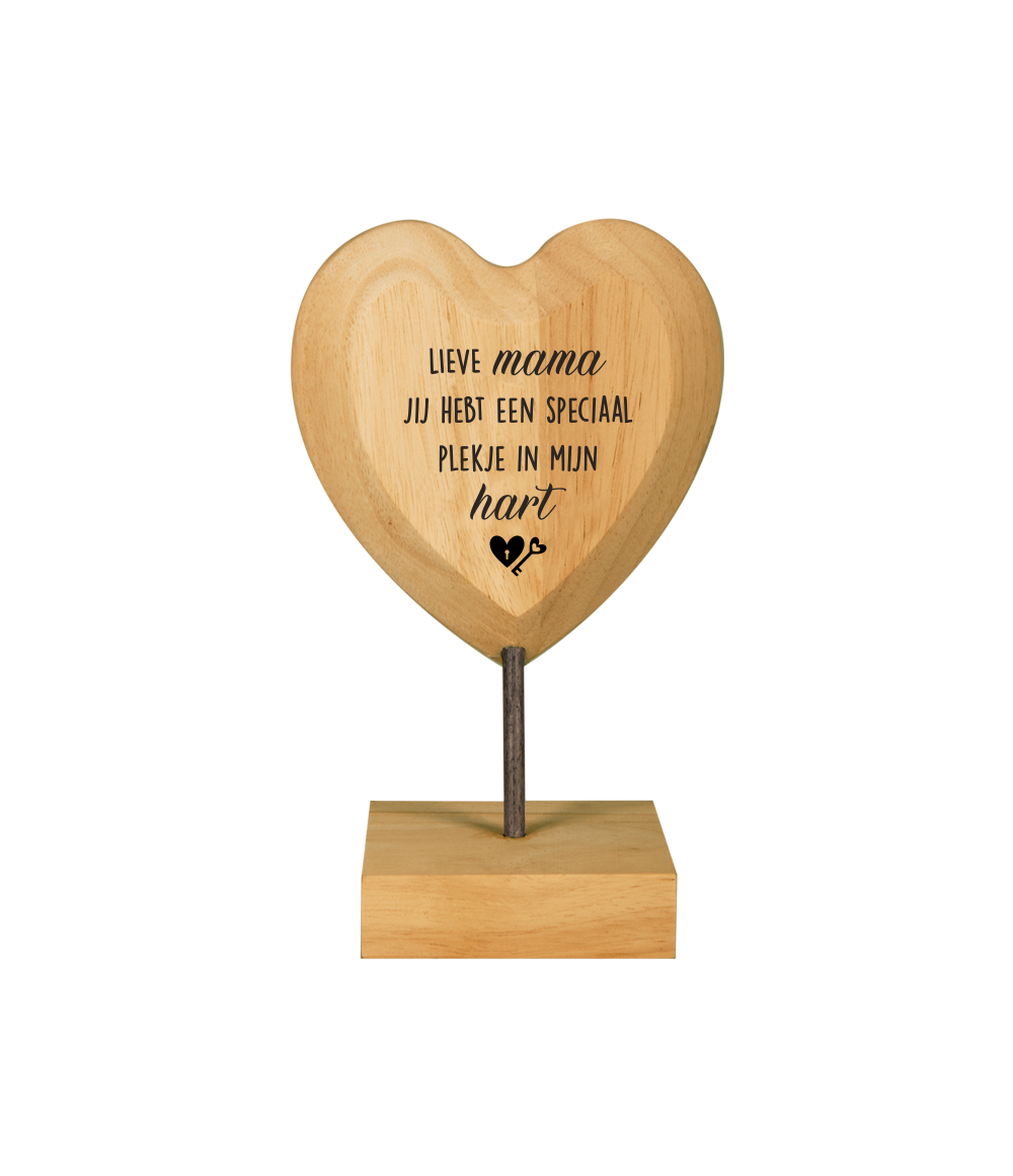 Houten Hart Mama
