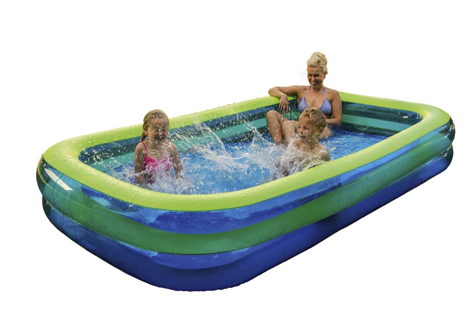 Happy People Jumbo Pool Planschbecken 305 x 183 x 50 cm