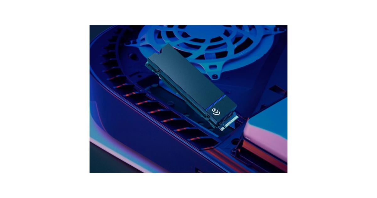 SeagateGame Drive PS5 NVMe 1 TB SSD  (PCIe Gen4 ×4 NVMe 1.4, M.2 2280)