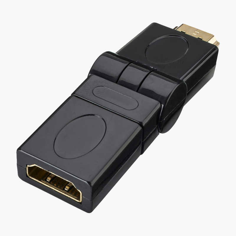 HDMI-ADAPTER, VINKLINGSBAR