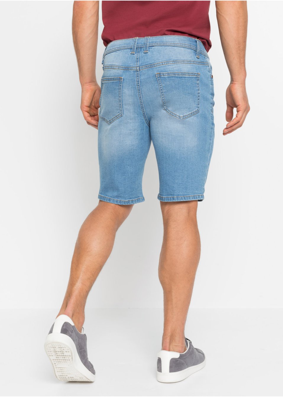 Lot de 2 bermudas en jean extensibles, Regular Fit