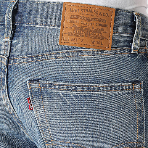 Jean Regular Fit Crop 551® Authentic A0927 Bleu Denim