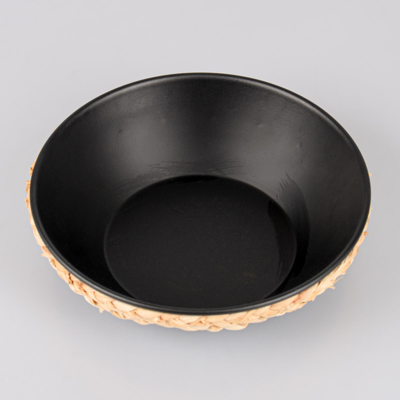 Coupe décorative 'Bamako' noir