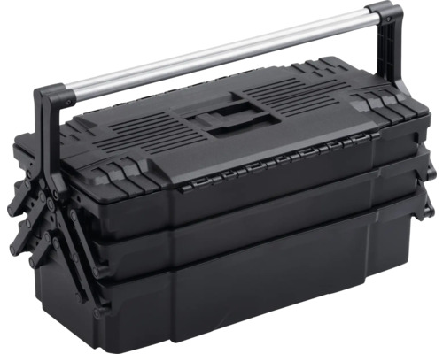 Schaarkoffer Meister 47x23,4x20,5cm zwart 5-delig