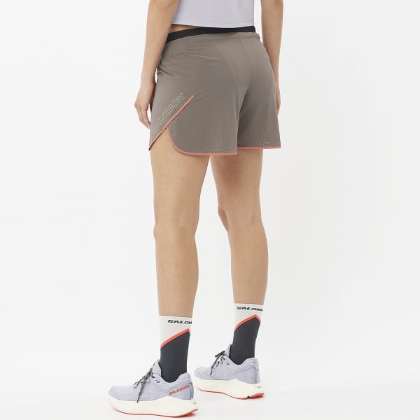 Short trail SALOMON SENSE AERO 5'' SHORT W IRON/NEON FLAME