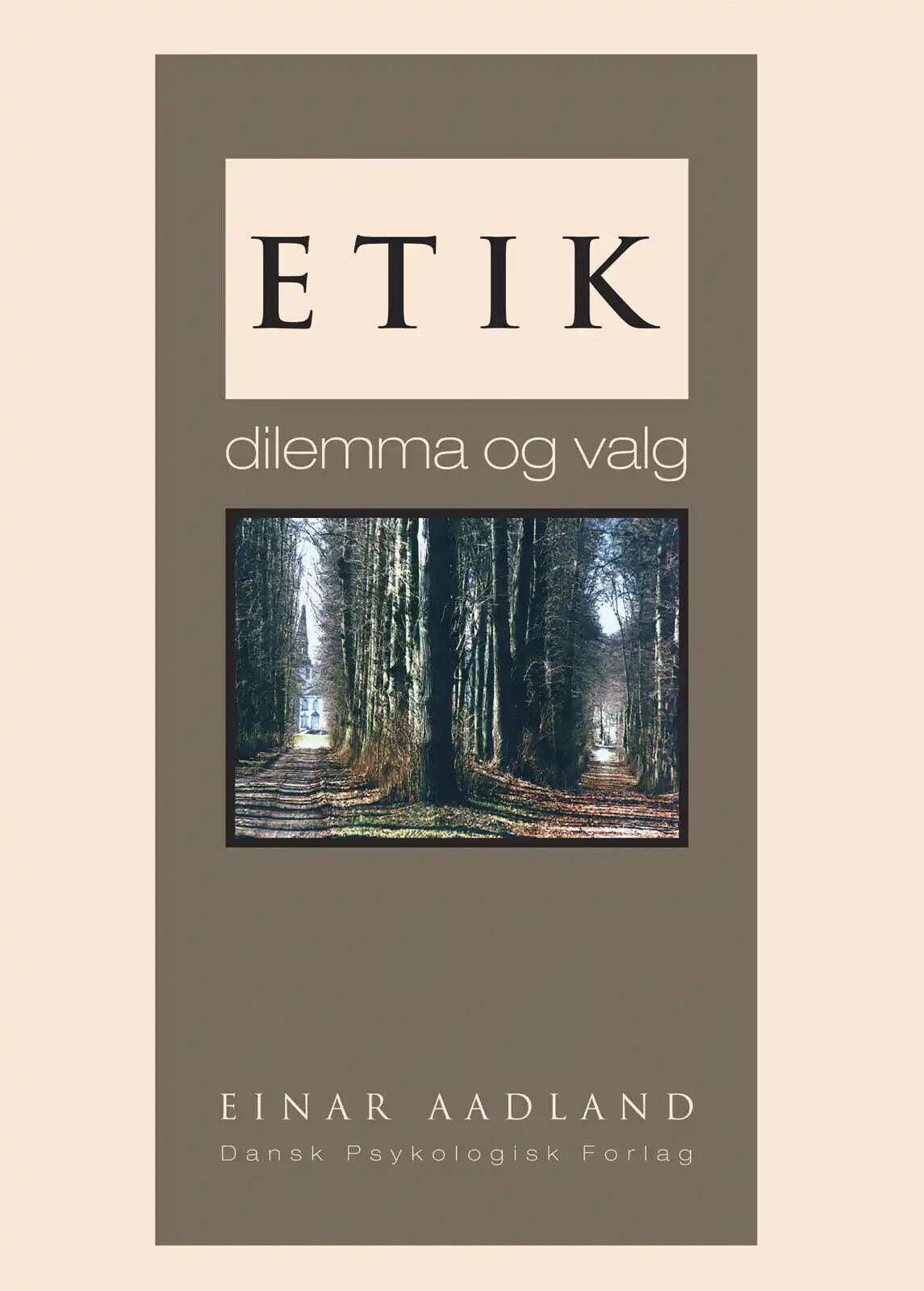 Etik - Einar Aadland - Bog