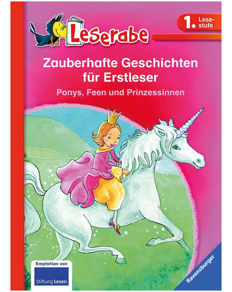 Zauberhafte Geschichten für Erstleser. Ponys, Feen und Prinzessinnen - Leserabe 1. Klasse - Erstlesebuch für Kinder ab 6 Jahren