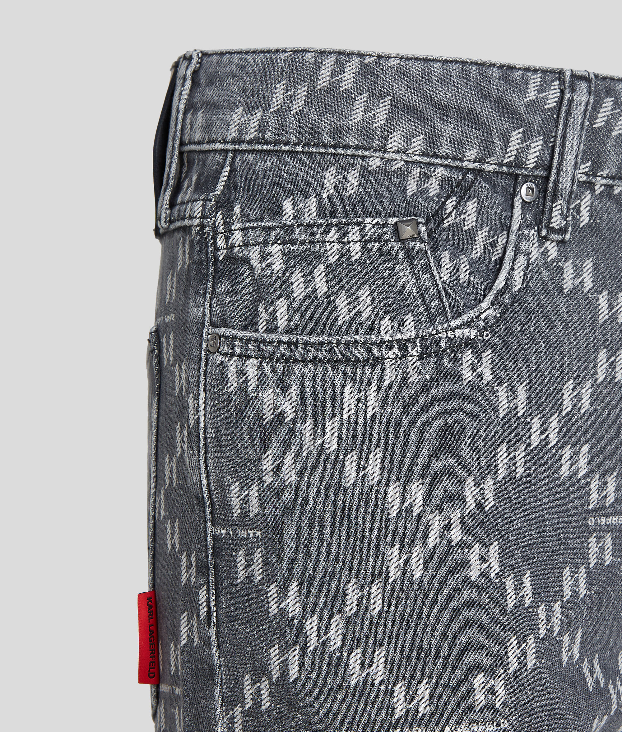 JEAN À MOTIF DIAMANT KL MONOGRAM