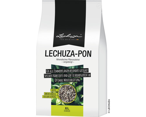 Lechuza Cubico Cottage 30 plantenbak, kunststof, L x B 29,5 x 29,5 cm, H 56,5 cm, granieten afwerking, inclusief 6 L substraat