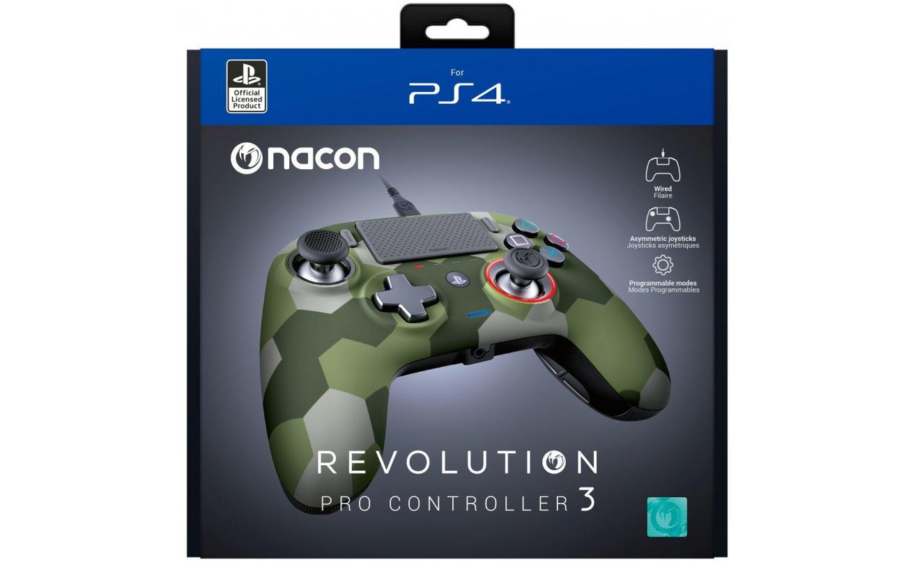 PS4 Nacon Revolution Pro 3 Official Controller Camouflage