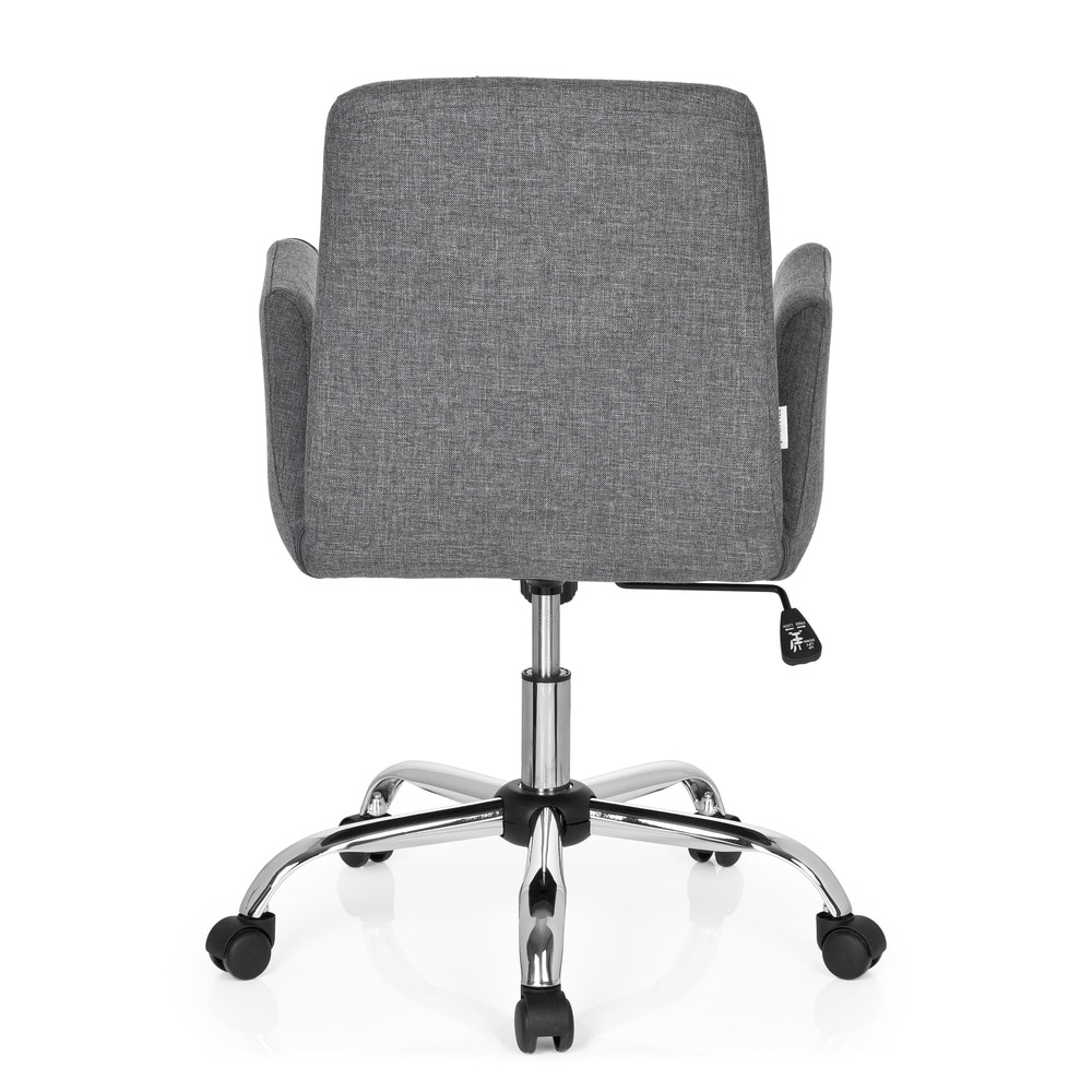 Home Office Bürostuhl FLOW Stoff mit Armlehnen hjh OFFICE