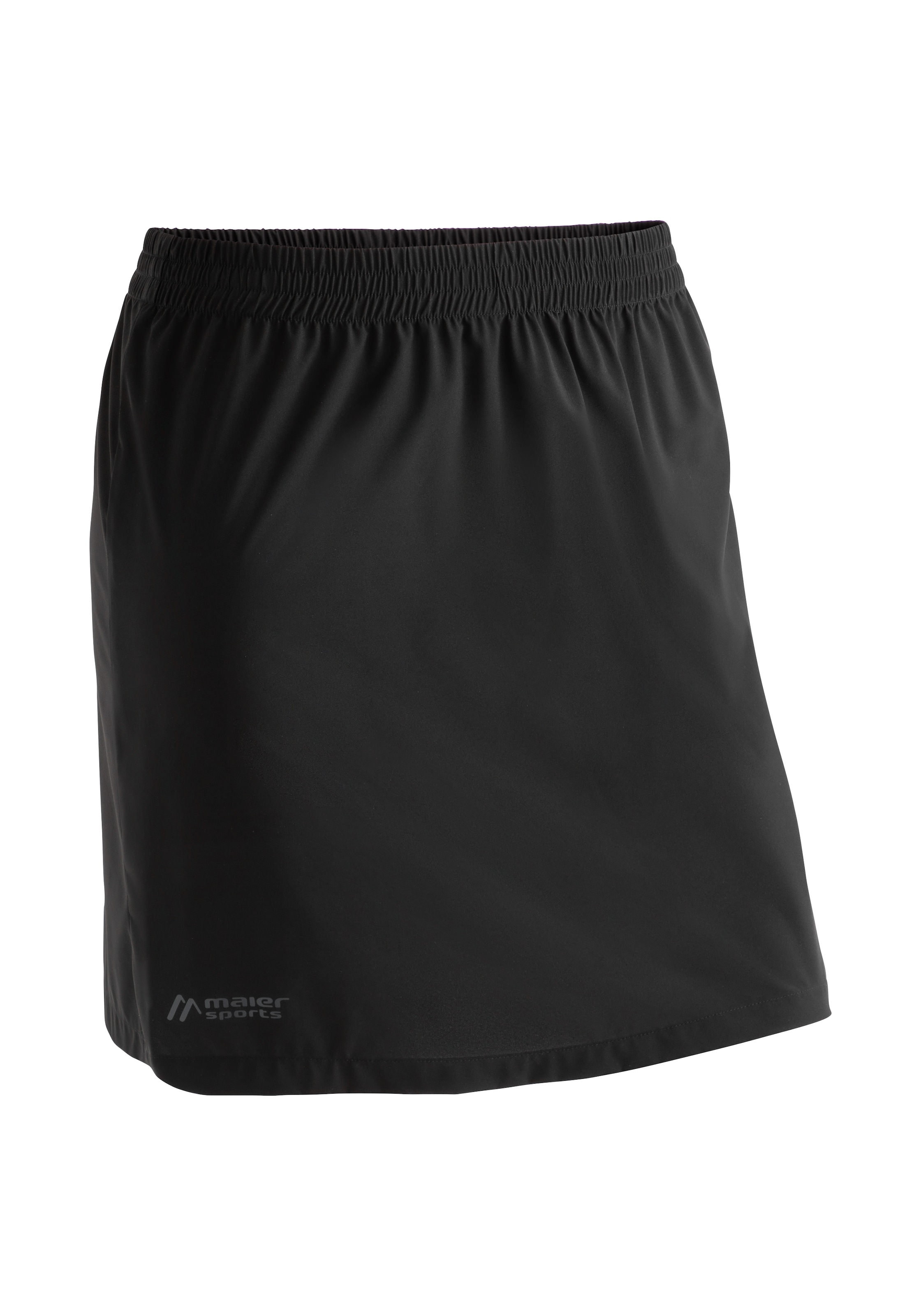 Maier Sports Sommerrock »Raindrop SkirtW«, wasserabweisender Regenrock mit elastischem Bund