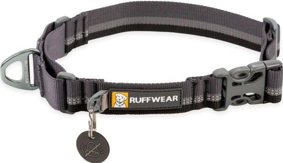 RUFFWEAR - Web Reaction - Hondenhalsband - Verstelbaar - Reflecterend - Aluminium V-ring