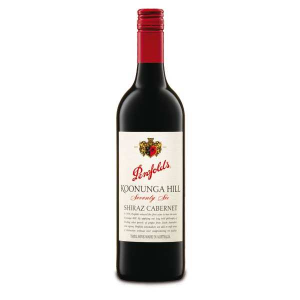 Koonunga Hill Shiraz Cabernet vin rouge d'Australie - Penfolds - Penfolds