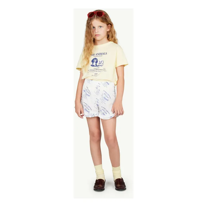 The Animals Observatory T-Shirt Rooster Chien | Jaune pâle