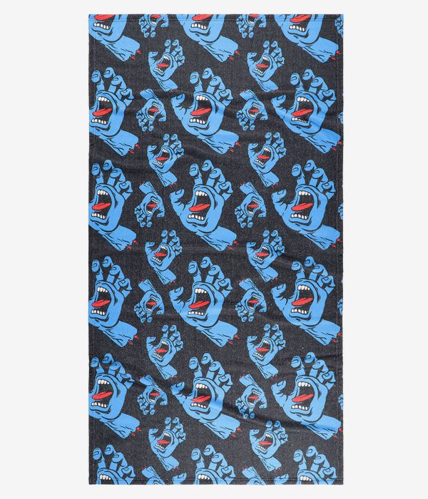 Santa Cruz Hands All Over Handtuch (black blue)