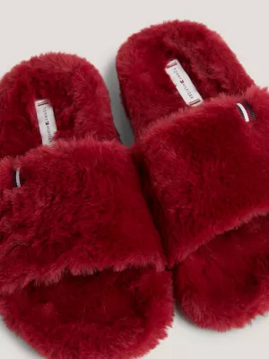 Chinelo de pele sintética