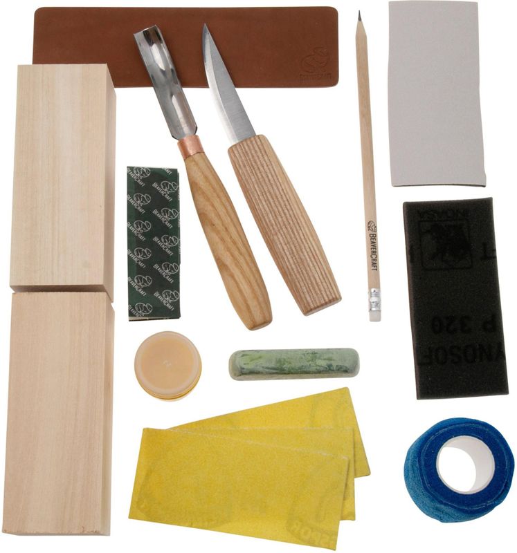 Beavercraft - DIY10 - Houtsnijset - Decoratieve Klompen