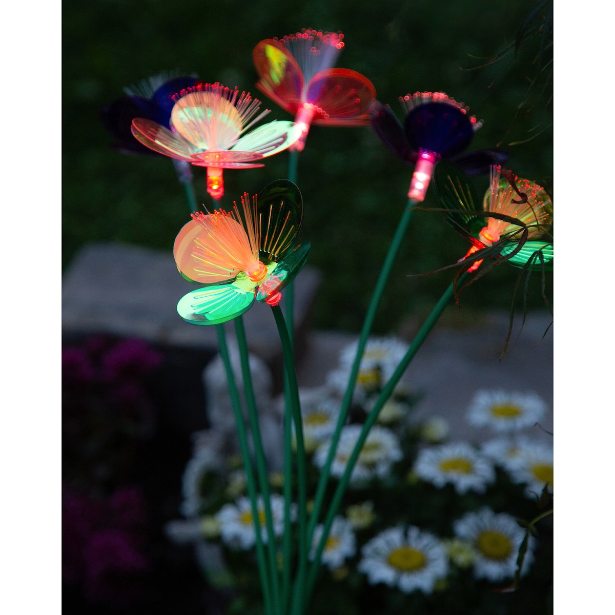Solar-LED-Gartenstecker 