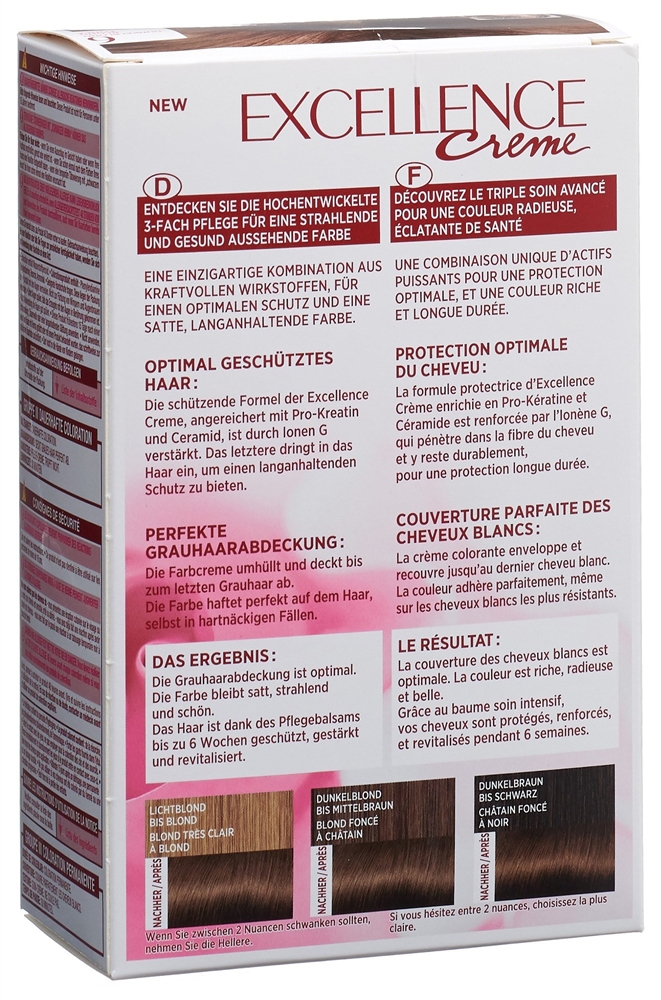 EXCELLENCE Creme Triple Protection Creme 6 dunkelblond 1 Stk