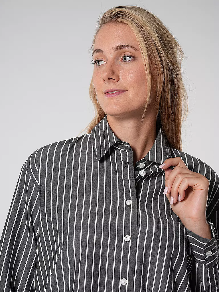 MARC O' POLO DENIM Bluse grau