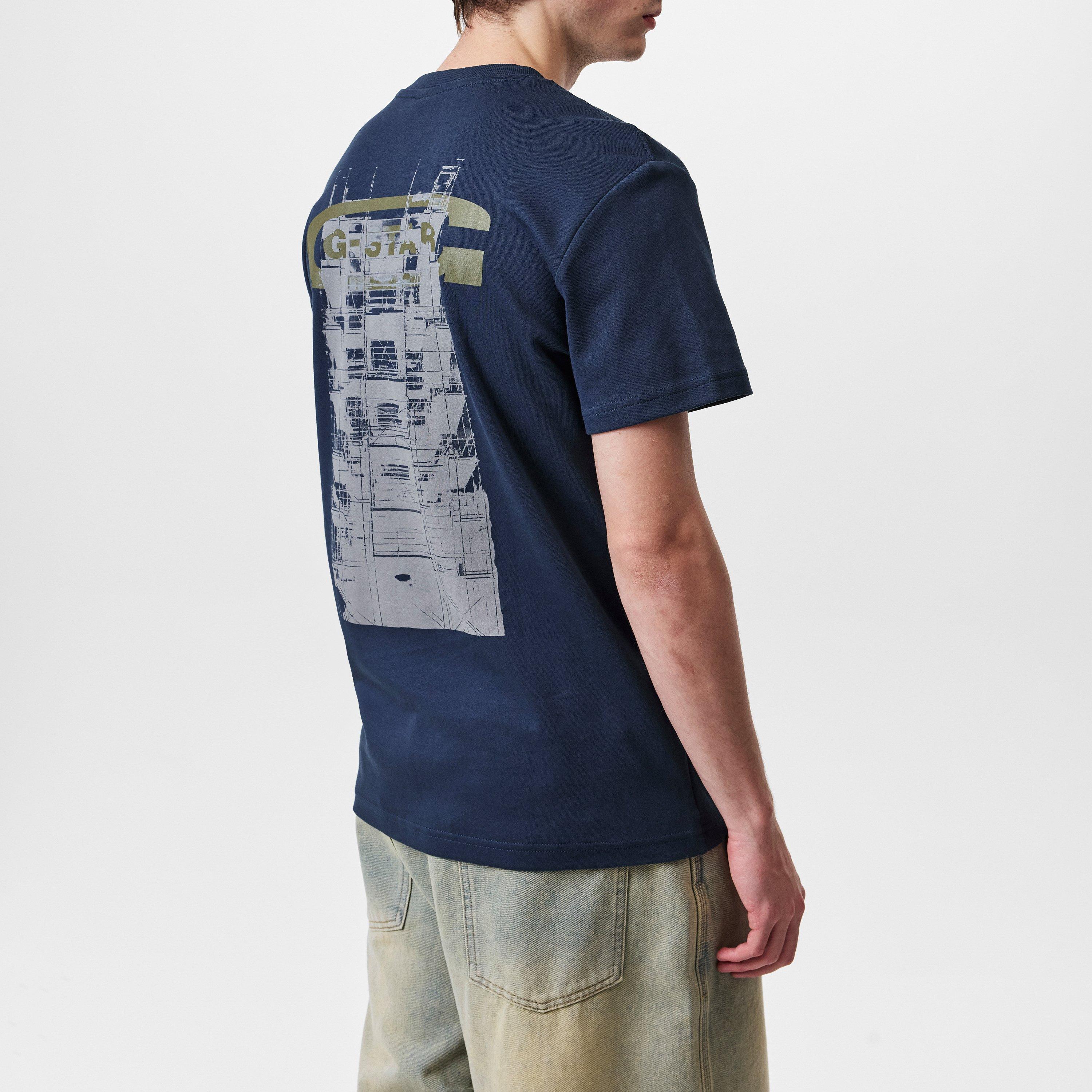 G Star Scaffolding Graphic T-Shirt