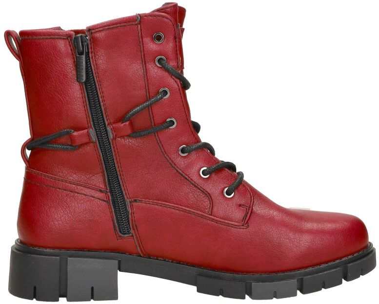 Mustang Veterschoenen Hoog rood