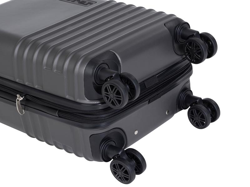 FTM Reisekofferset Explorer 2-teilig, Anthrazit Zwei Trolleys unterschiedlicher Grösse