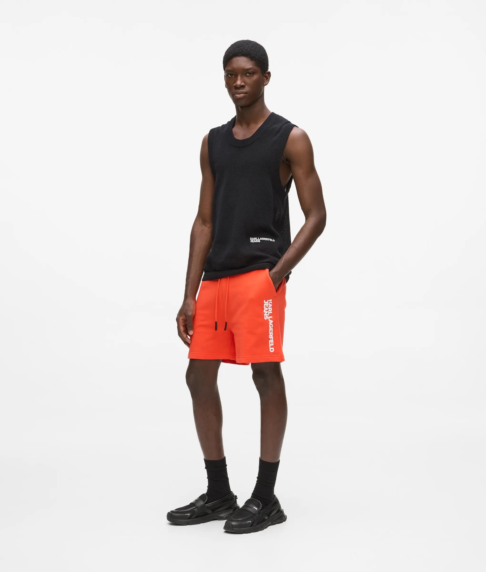 Sweatshorts met logo