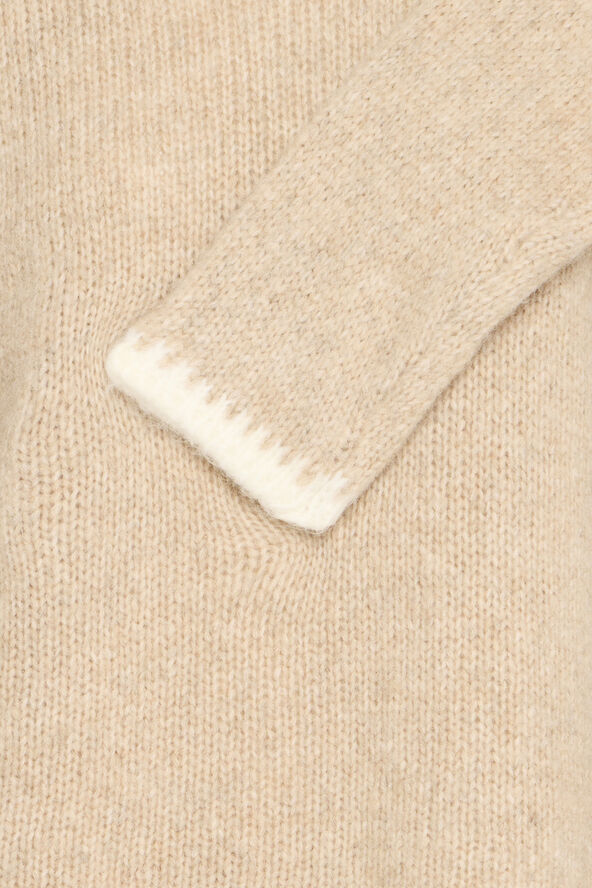 Sorbet SBCOAL KNIT BLOUSE Sandshell
