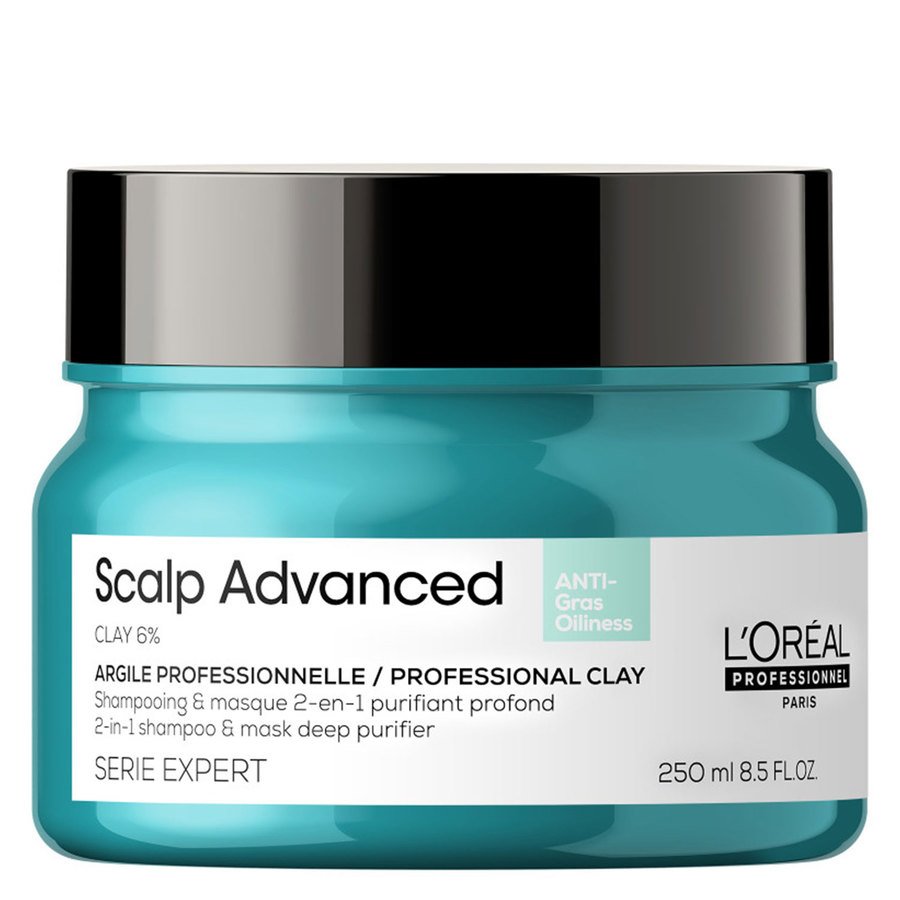 L'Oréal Professionnel Scalp Advanced Anti-Oiliness 2-in-1 Deep Purifier Clay 250ml