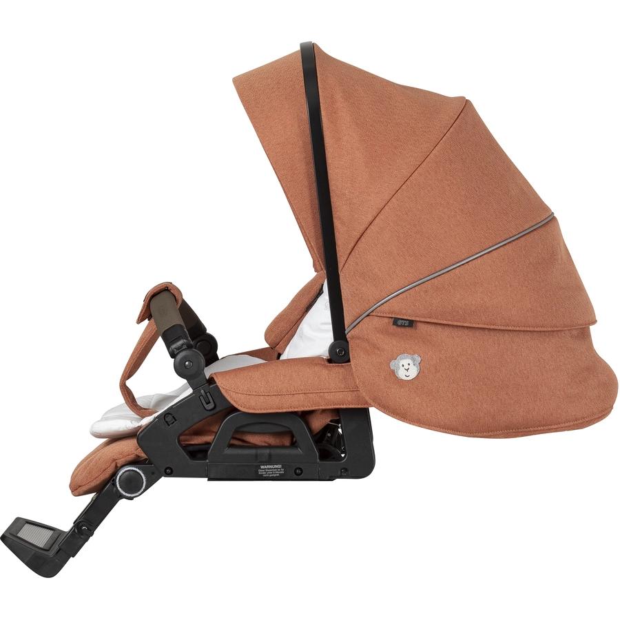 Hartan Kinderwagen Racer GTS Bellybutton terra (923) Gestellfarbe schwarz