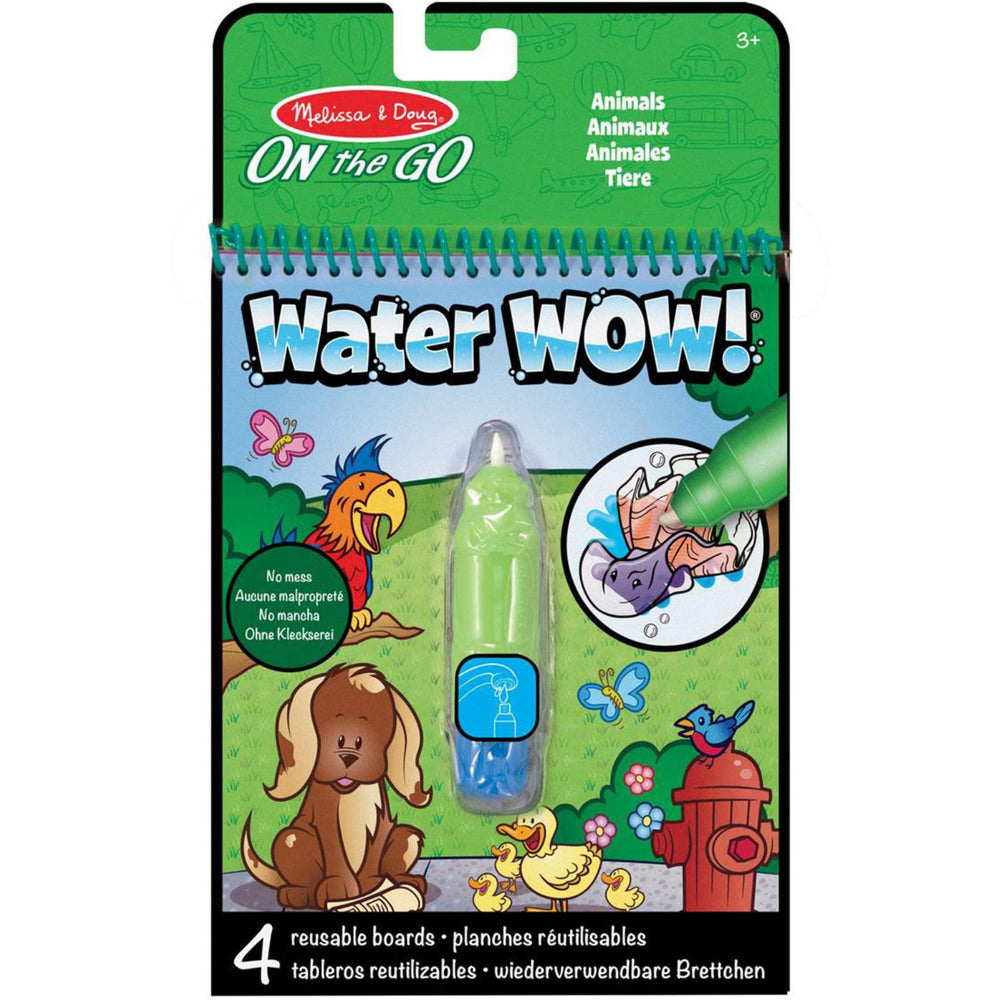 Køb Melissa & Doug Grøn Water Wow! Water-Reveal Pad Dyr