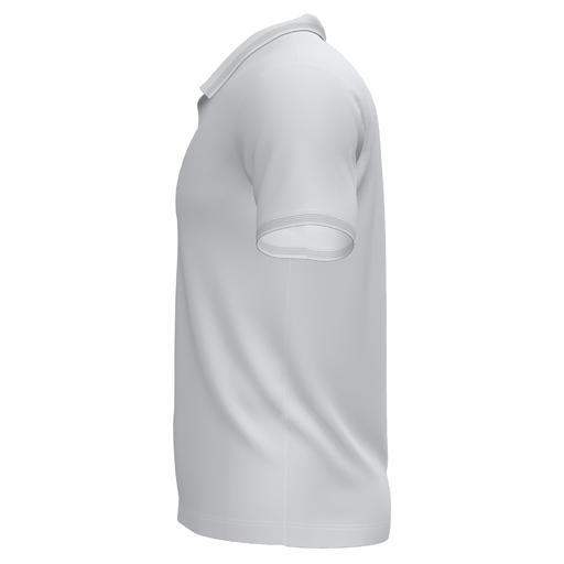 Camisa polo de manga curta Joma Campus III, branca