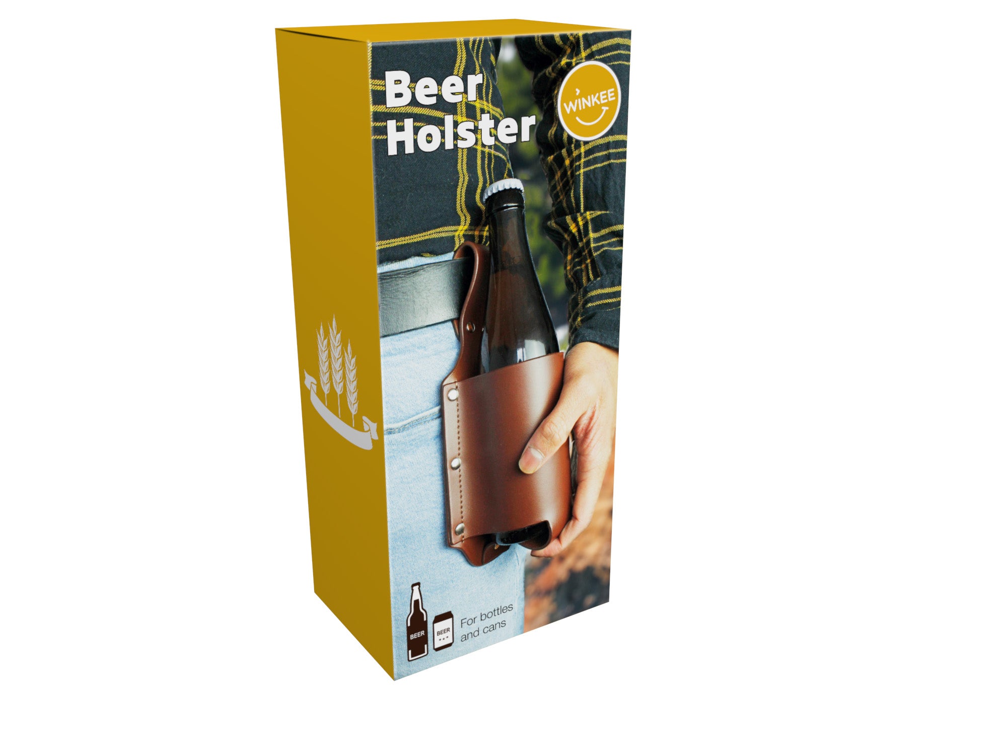 Winkee  Beer hylster - brun