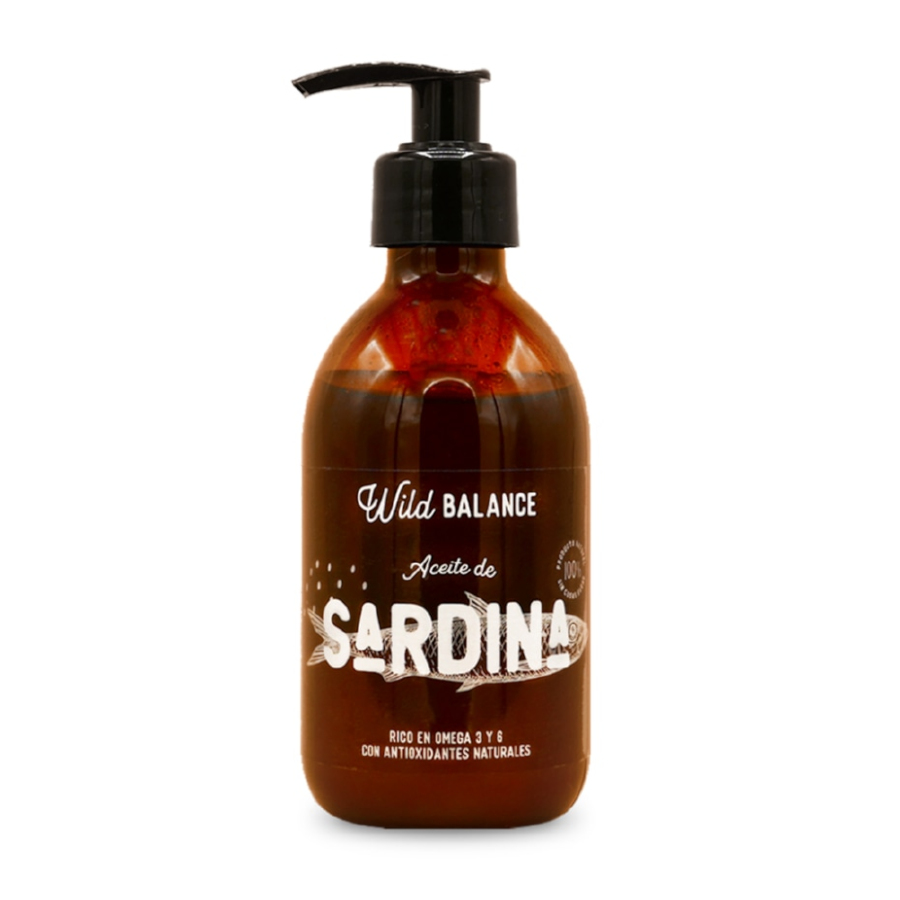 Óleo de Sardinha Wild Balance para Cães e Gatos