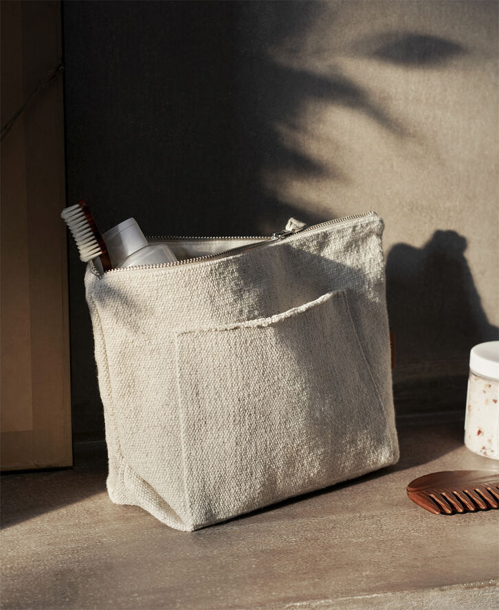 ferm LIVING Pocket pouch - Off-white Off-white