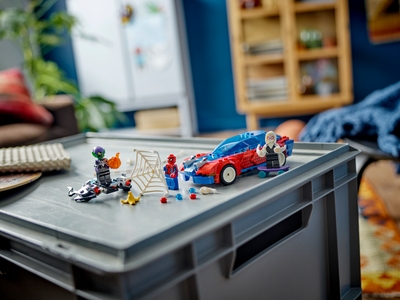 LEGO Spider-Man racewagen en Venom Green Goblin (76279)