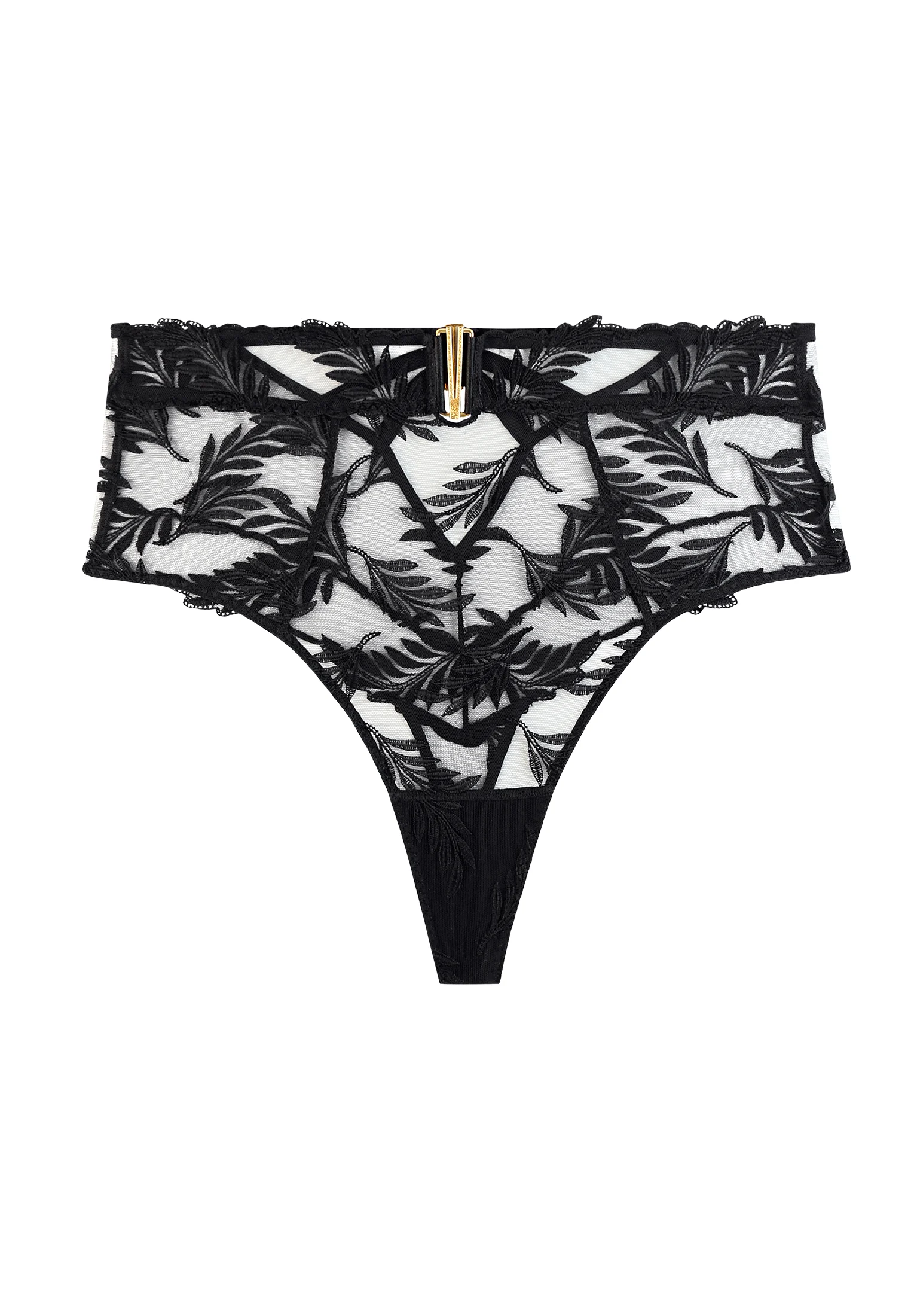QUEEN OF SHADOW - Culotte taille haute | Noir