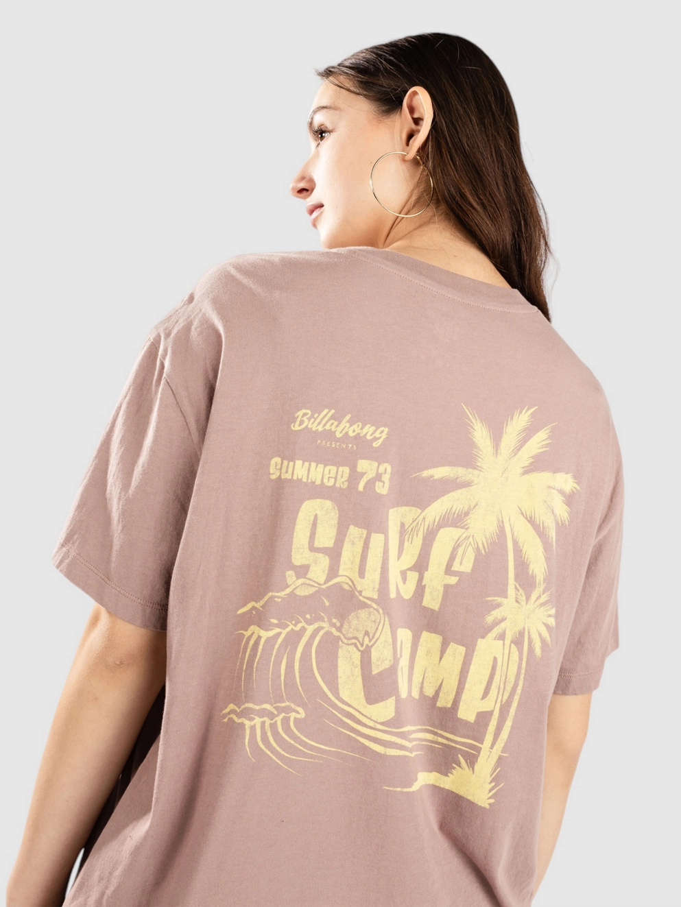 Billabong Surf Camp T-Shirt wood smoke