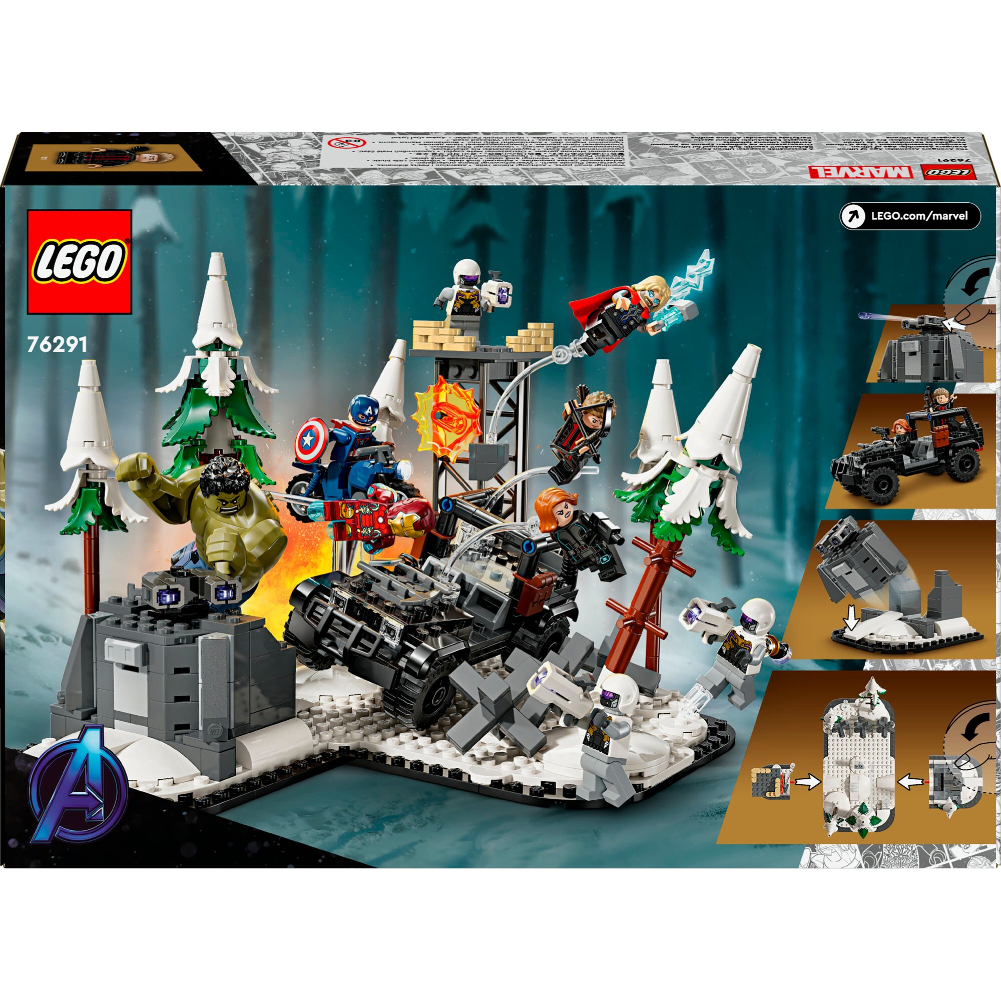 LEGO Konstruktionsspielzeug Marvel Super Heroes Avengers Assemble: Age of Ultron